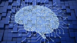 Digital Brain Circuit Concept