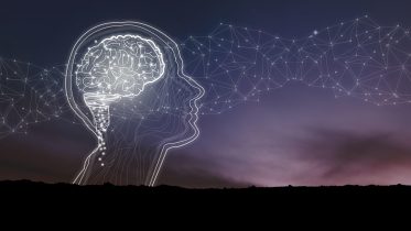 Digital Brain Memory Concept