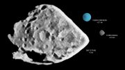 Dinkinesh Asteroid Size Comparison