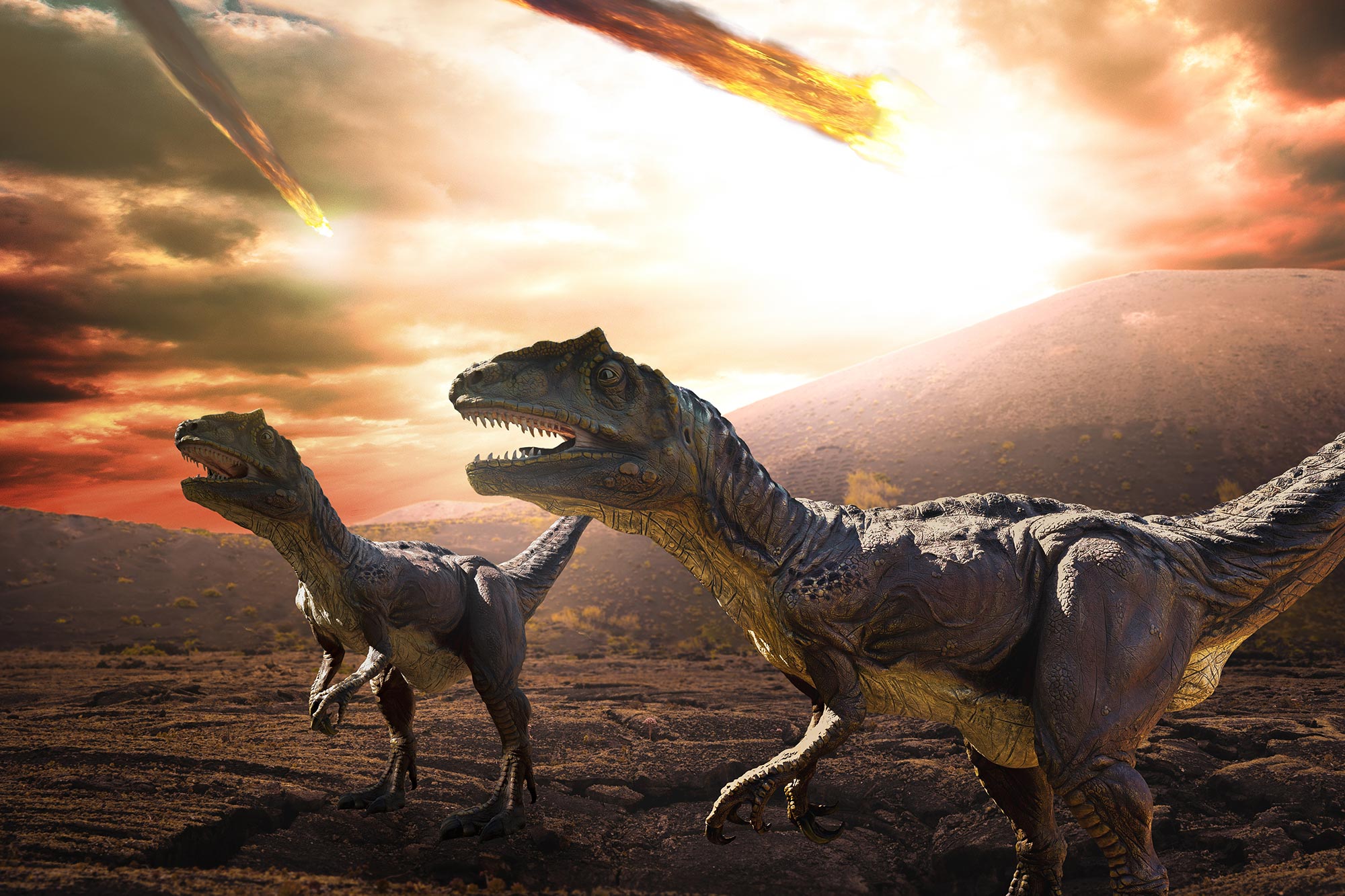 extinción de asteroides de dinosaurios