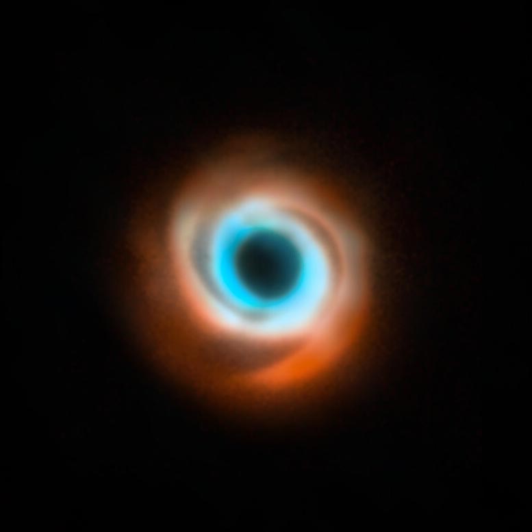Disc Around Star HD 135344B VLT and ALMA