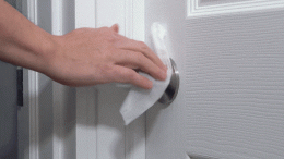 Disinfecting Doorknob