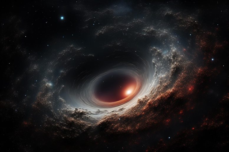 Distant Black Hole Art