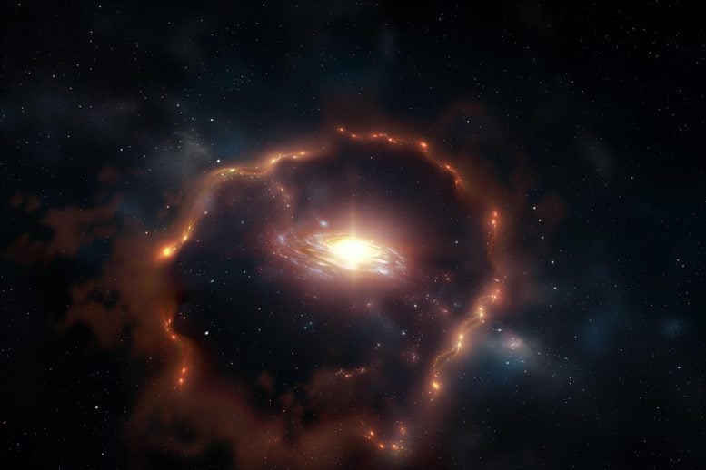 Distant Early Universe Art Concept