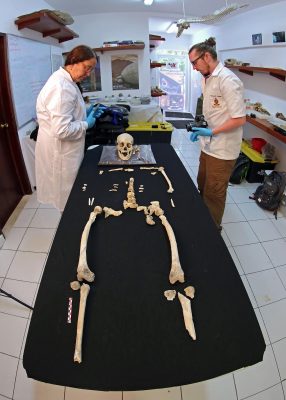 Distinct Mexican Female Skeleton