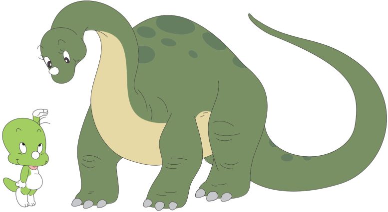 Doolysaurus Cartoon