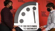 Doomsday Clock 100 Seconds to Midnight