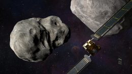 Double Asteroid Redirection Test Illustration