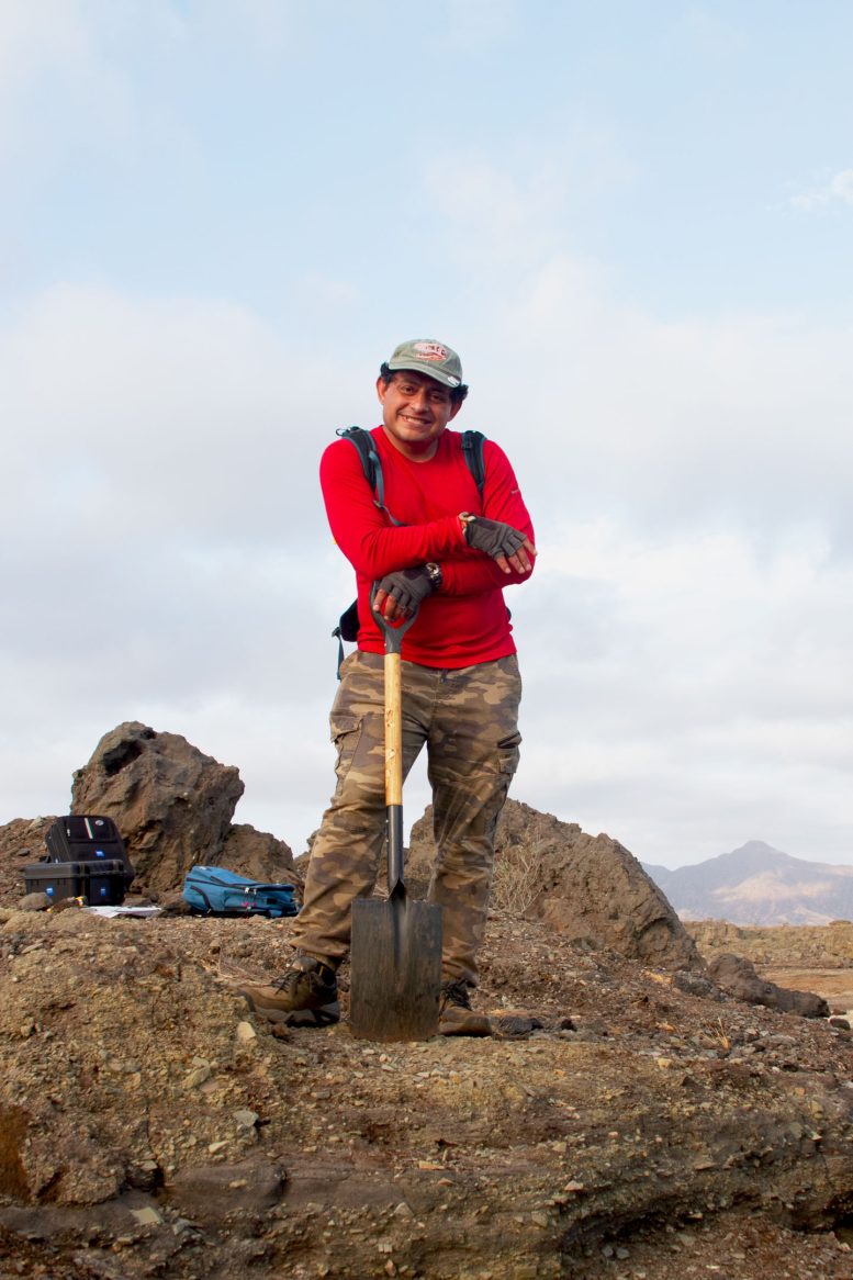 Dr. Alberto Cruz in the Field in Peru