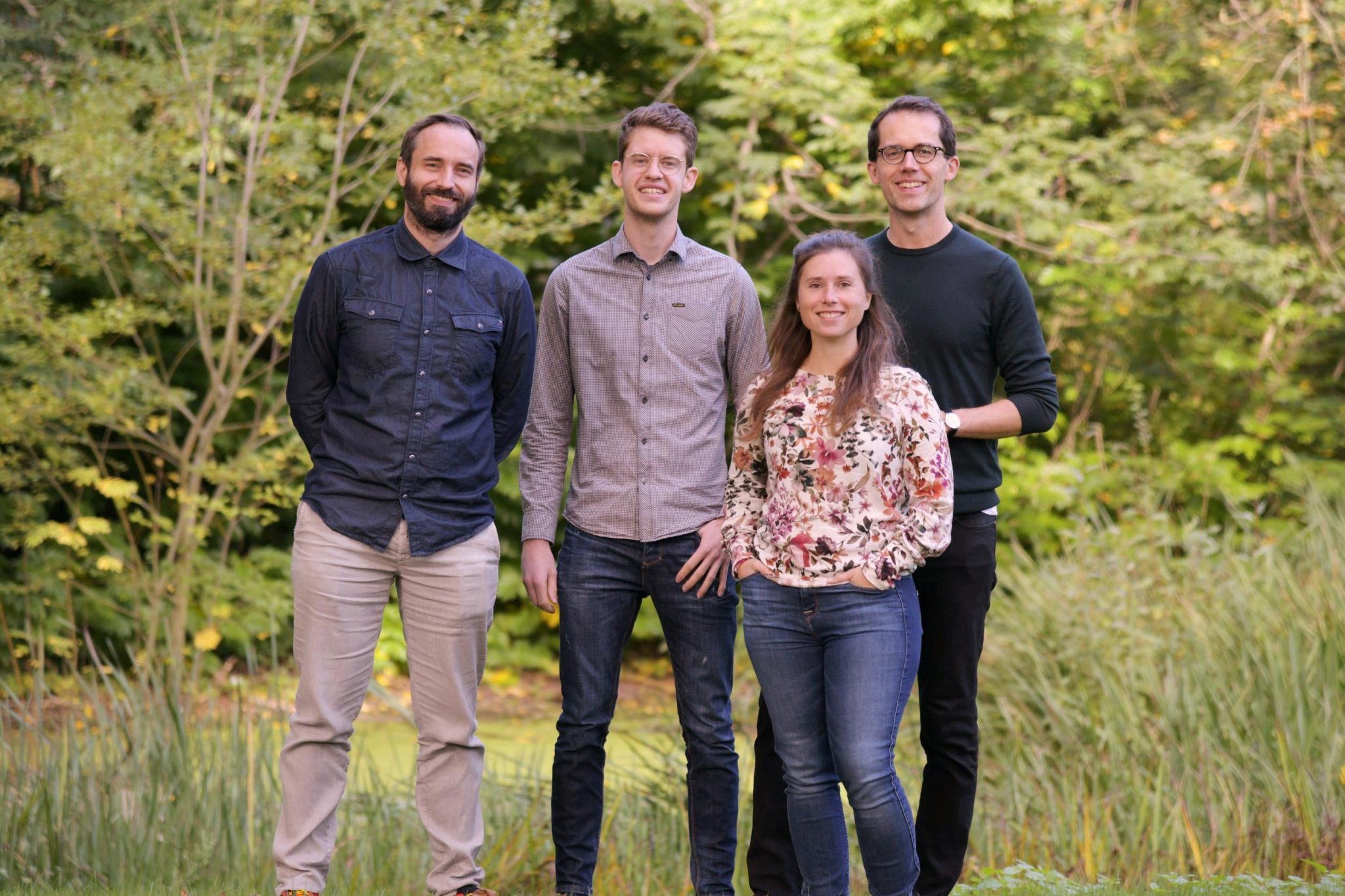 Dr. Leandra Hamann, Right Dr. Alexander Blanke, Christian Reuß, and Dr. Hendrik Herzog