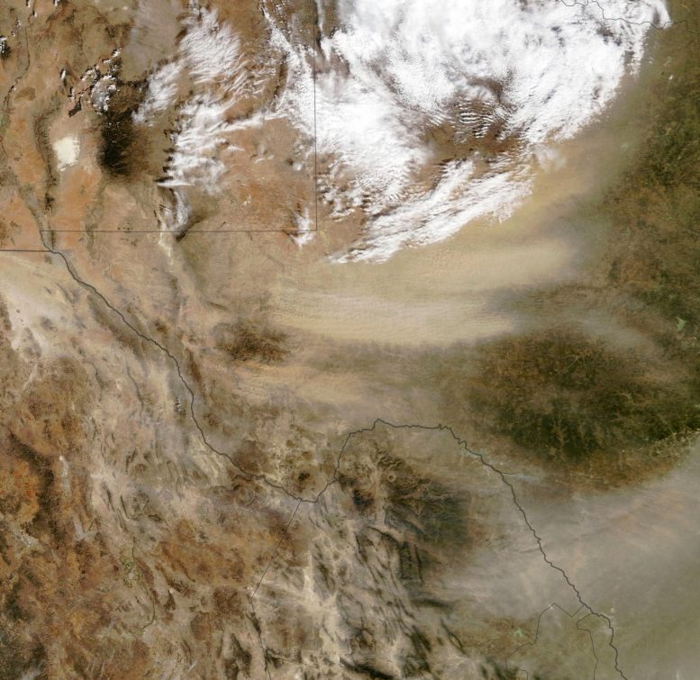 Dust West Texas March 2025