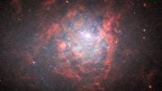 Dwarf Galaxy NGC 1705 Crop
