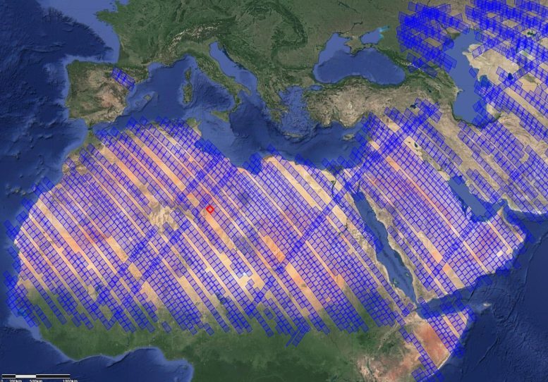 NASA's EMIT Measures Surface Dust in North Africa, Europe, the Middle East, Central Asia