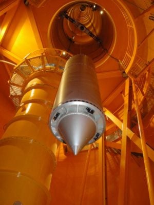 ESA Drop Tower Interior