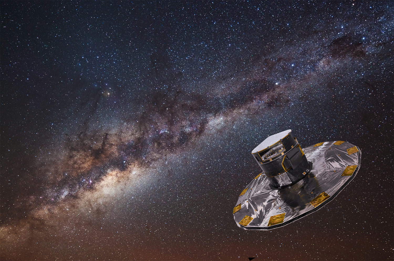 ESA’s Gaia Spacecraft Ready to Create a 3D Map of the Milky Way Galaxy