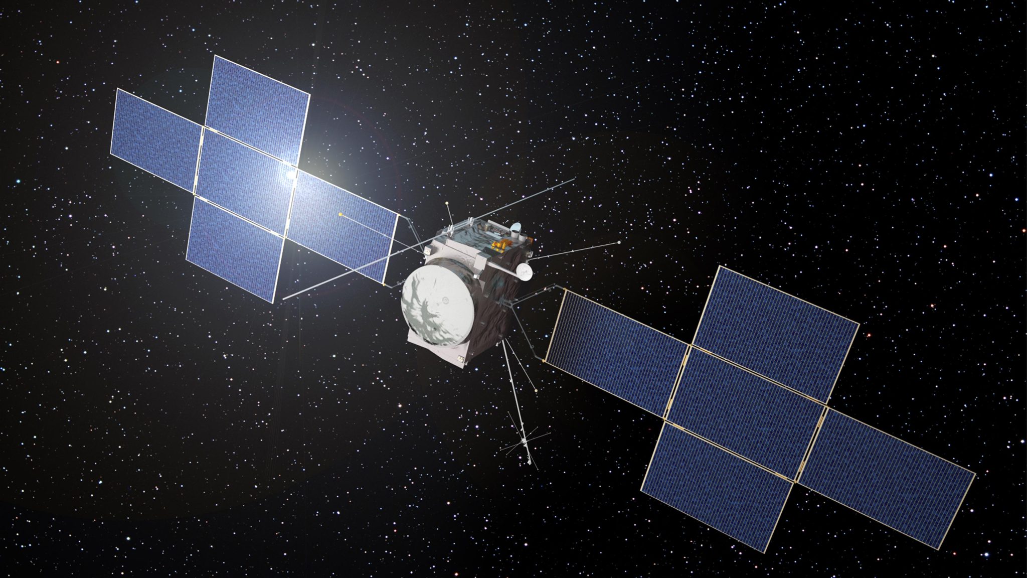 ESA ジュース宇宙船の図