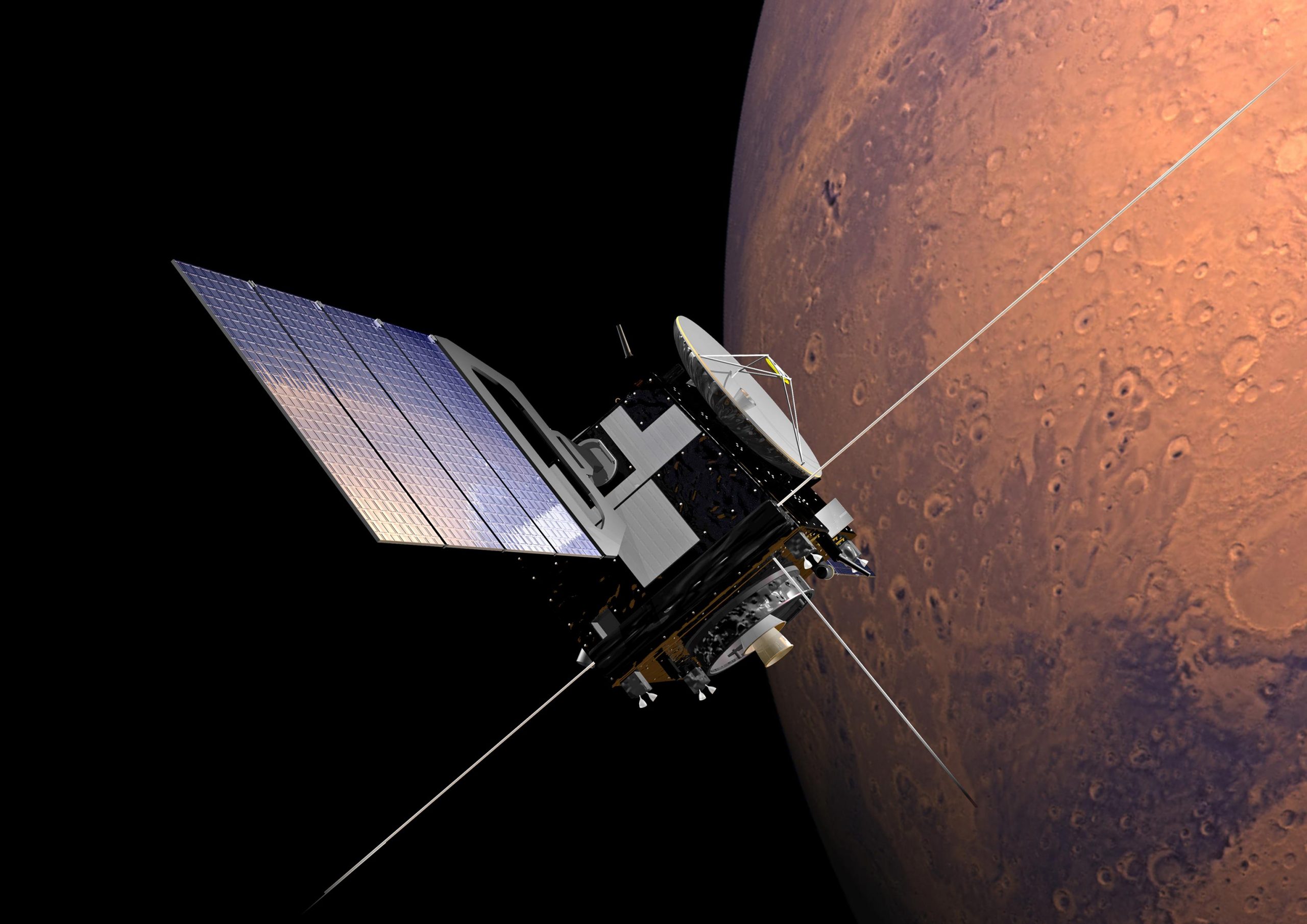 File:Mars Express (Artist's impression) ESA197108.jpg - Wikimedia Commons