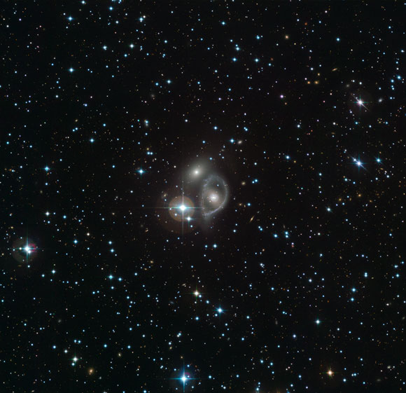 ESO Image of the Vela Ring Galaxy