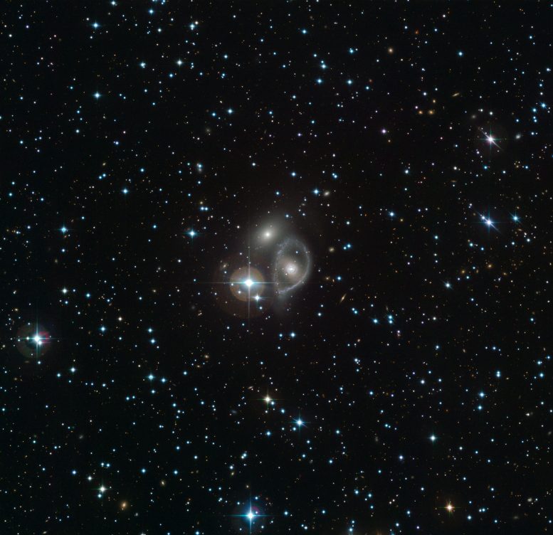 ESO Image of the Week Vela Ring Galaxy