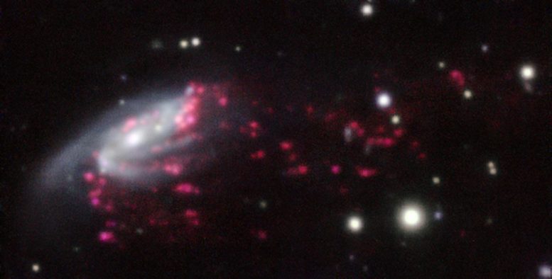 ESO VLT Jellyfish Galaxy