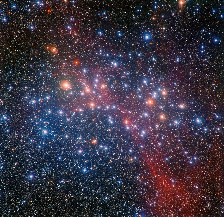 ESO Views Bright Star Cluster NGC 3532