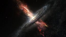 ESO Views Stars Born in Winds from Supermassive Black Holes