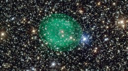 ESO Views the Green Glowing Planetary Nebula IC 1295