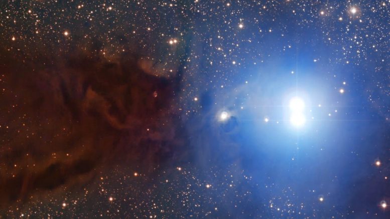 ESO Views the Lupus 3 Dark Cloud and Associated Young Stars