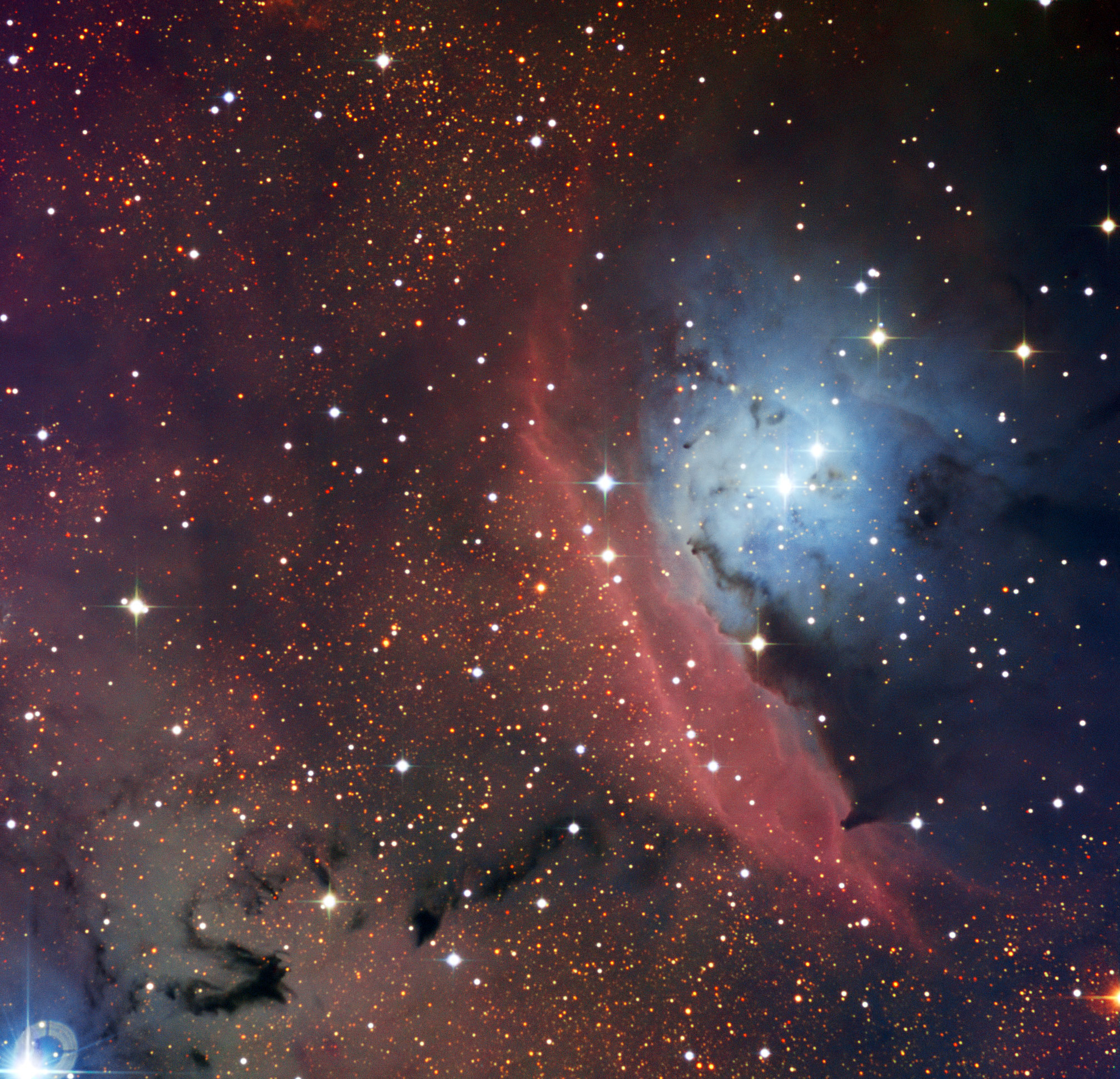 pakistanske Tag fat position ESO Views the Star Formation Region NGC 6559