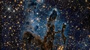 Eagle Nebula’s Pillars of Creation in Infrared