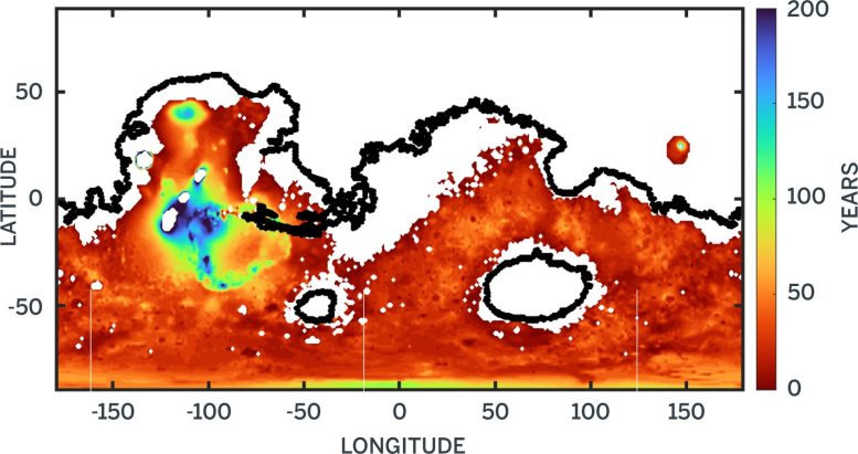 Early Mars Water Infiltration Rate