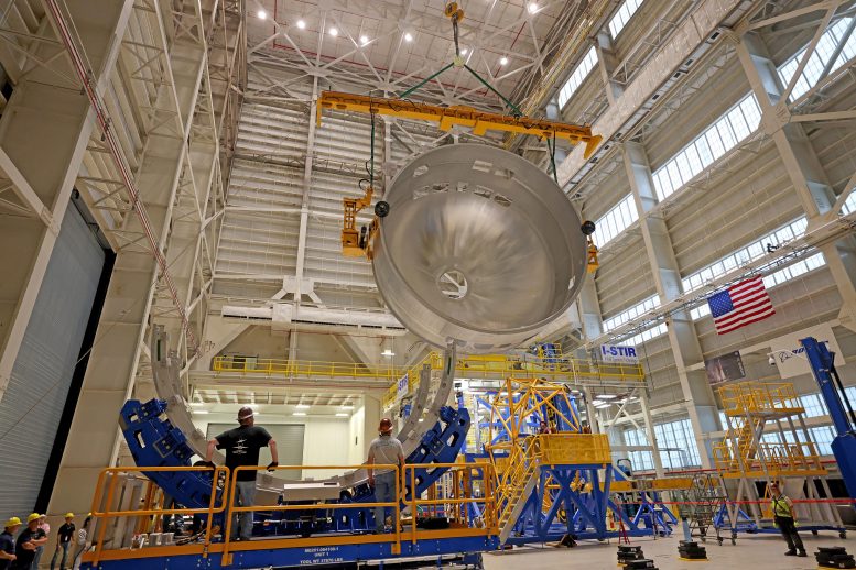 Early Production Continues on Advanced Upper Stage for NASA Moon Rocket