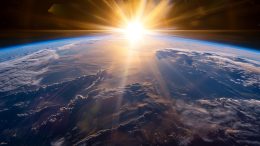 Earth Atmosphere Sunshine Concept