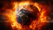 Earth Burning Global Warming Climate Change