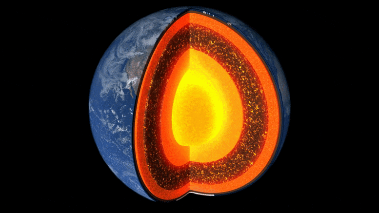 Earth Core Interior Layers