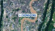 Earth From Space Chongqing China