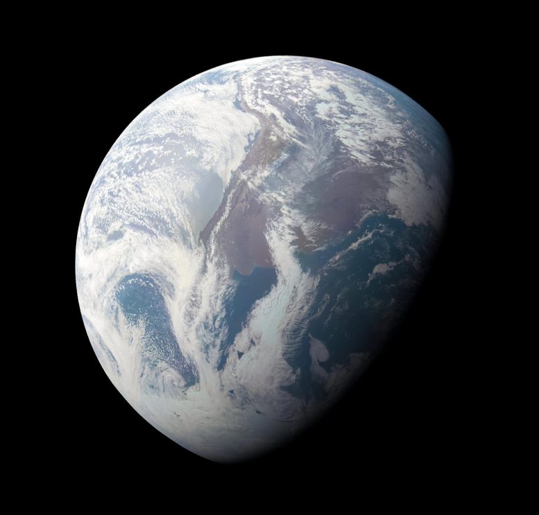 Earth Juno Flyby 2013