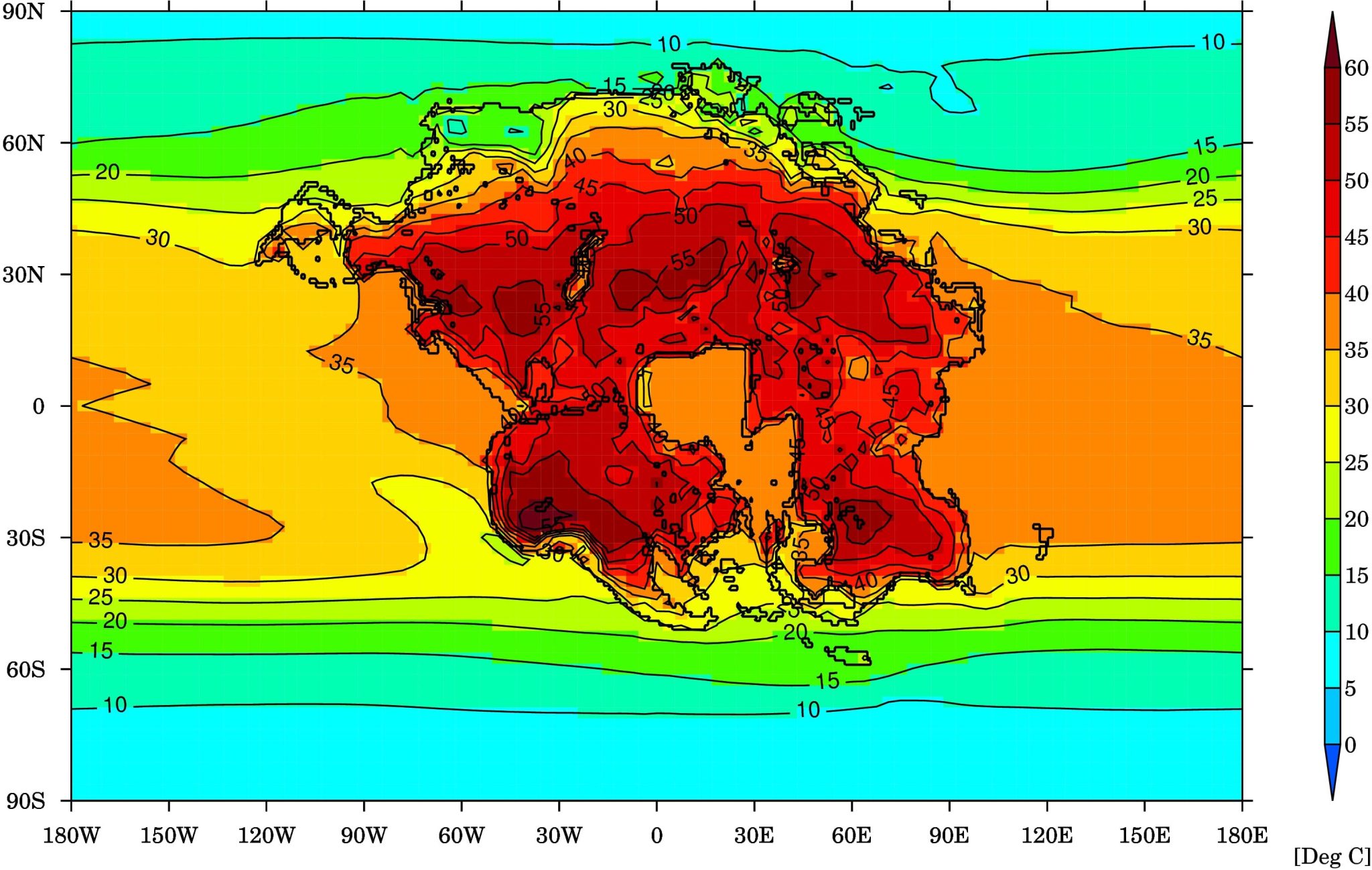 Earth Pangea Ultima Hot Future