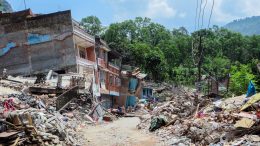 Earthquake Destroyed Village