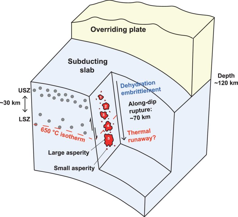 Earthquake Rupture Illustration