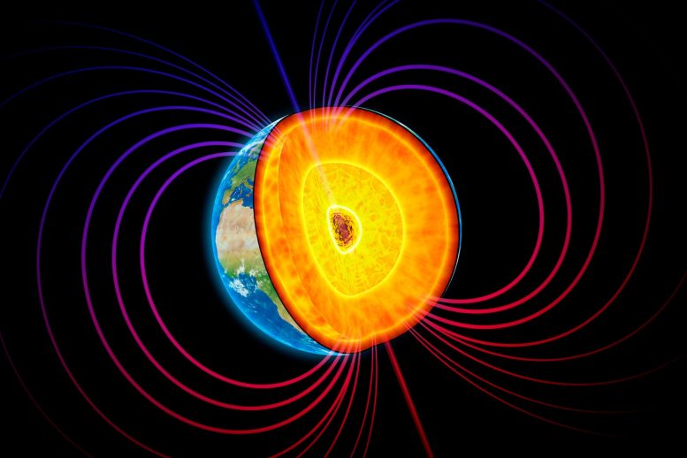 Earths Core Magnetosphere Crop