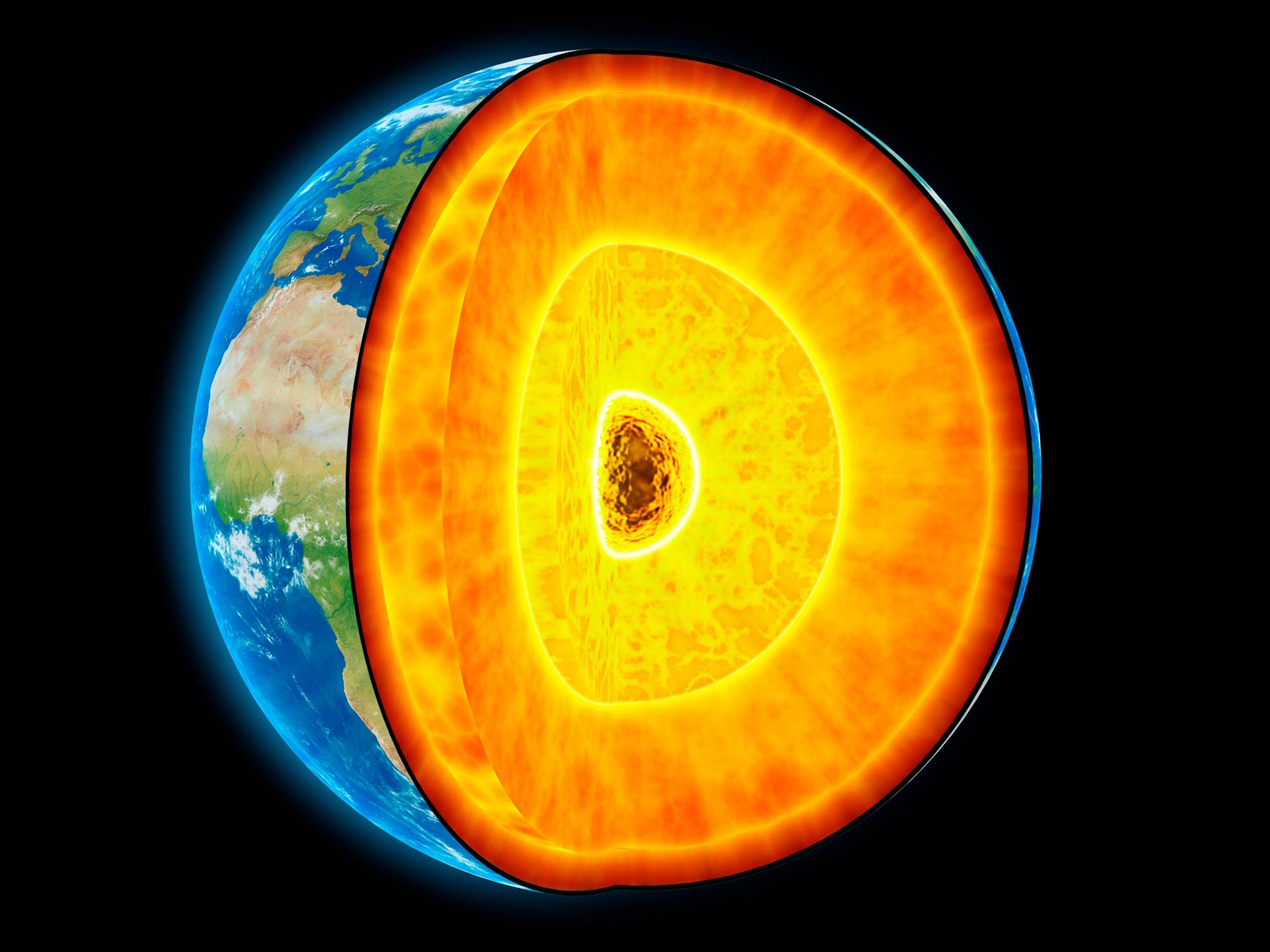 Cambiamenti nel nucleo esterno della Terra rivelati dalle onde sismiche dei terremoti