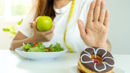 Eating Healthy Choice Refusing Junk Food