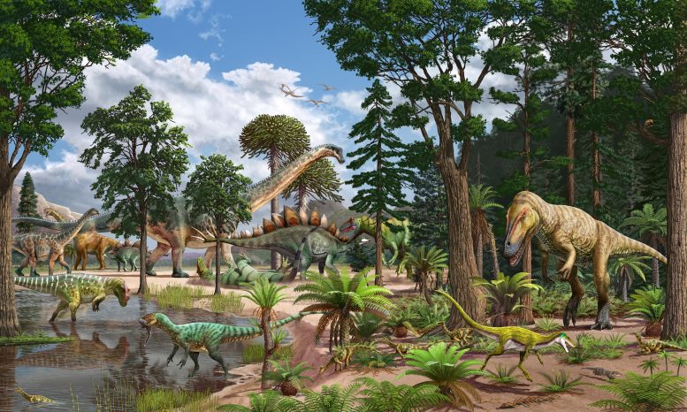 Ecosystem Reconstruction of Late Jurassic Dry Mesa Dinosaur Quarry