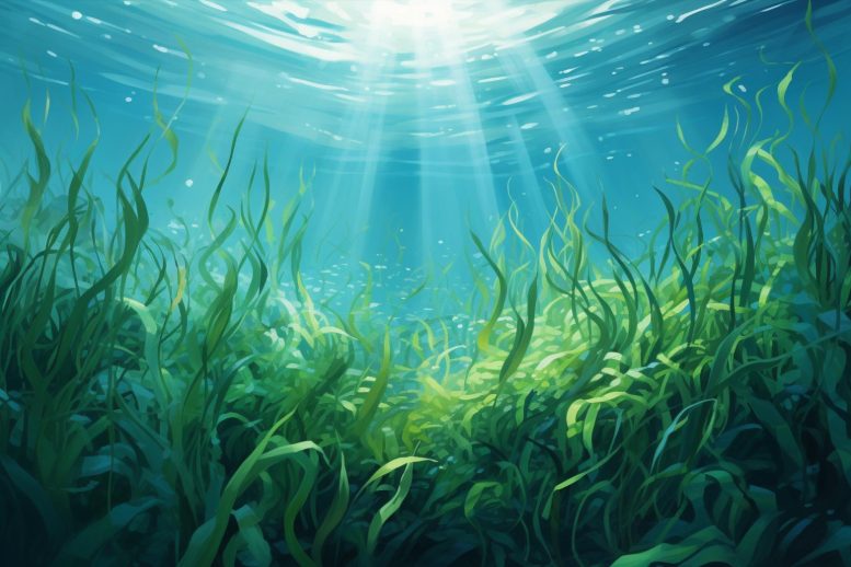 Eelgrass Seagrass Illustration