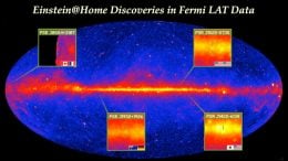 Einstein Home Volunteers Discover Cosmic Lighthouses in Fermi Data