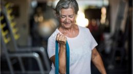 Elderly Woman Exercising