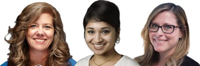 Eloise Theisen, Smita Das and Claudia Padula