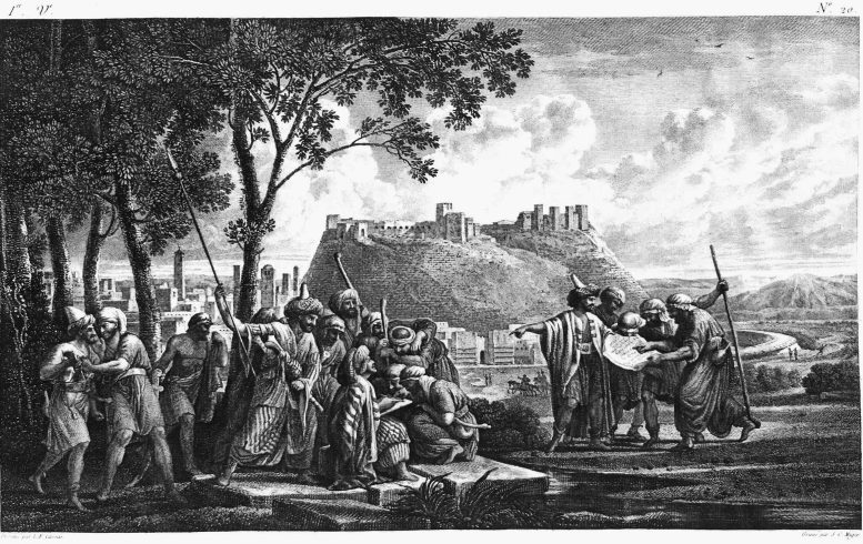 Emesa Castle in Homs in the Late 18th Century