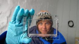 Emilie Capron Looking Through Ice Core